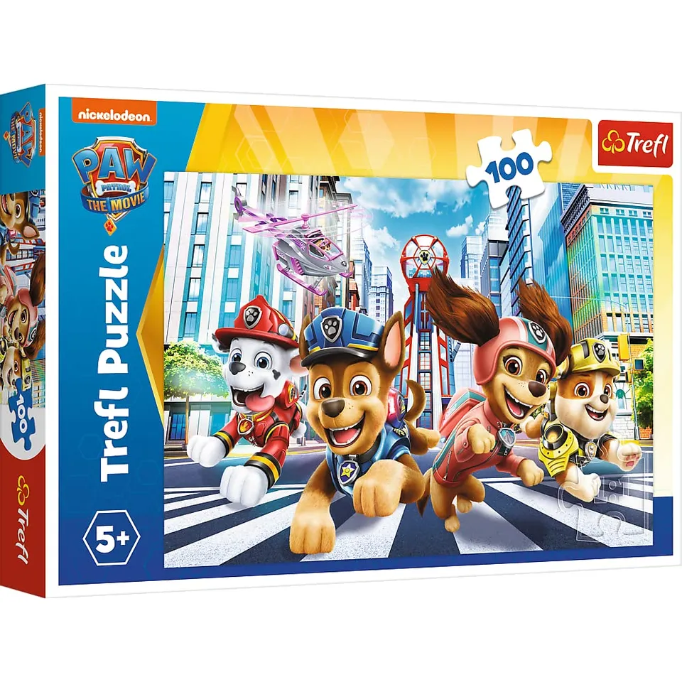 trefl-red-pat-patrouille-attelage-puzzle-100-pi-ces image 1