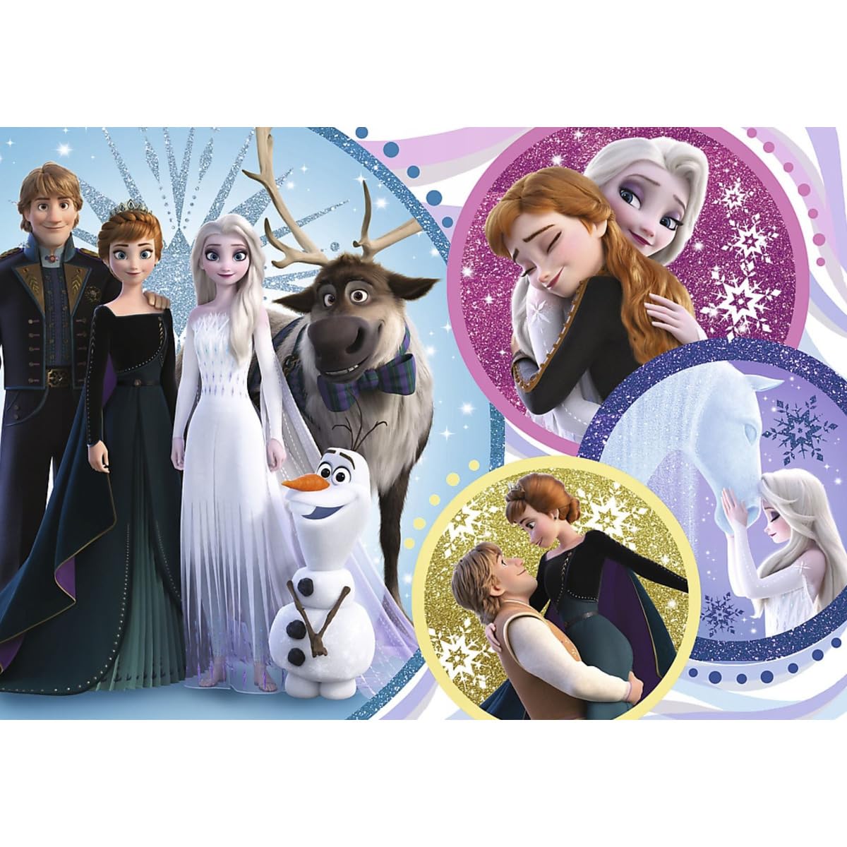 trefl-red-reine-des-neiges-2-puzzle-100-pi-ces-glitter image 3