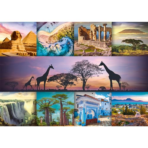 trefl-red-collage-afrique-puzzle-1000-pieces-sphinx image 8