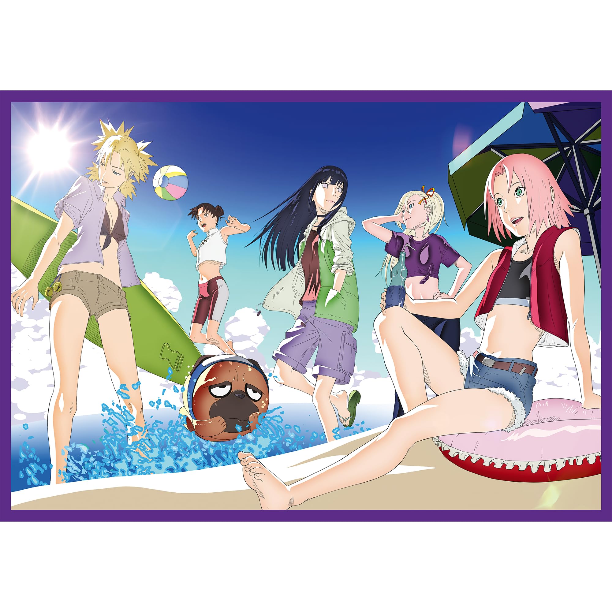 trefl-red-naruto-shippuden-puzzle-4x250-pi-ces-naruto-uzumaki image 2