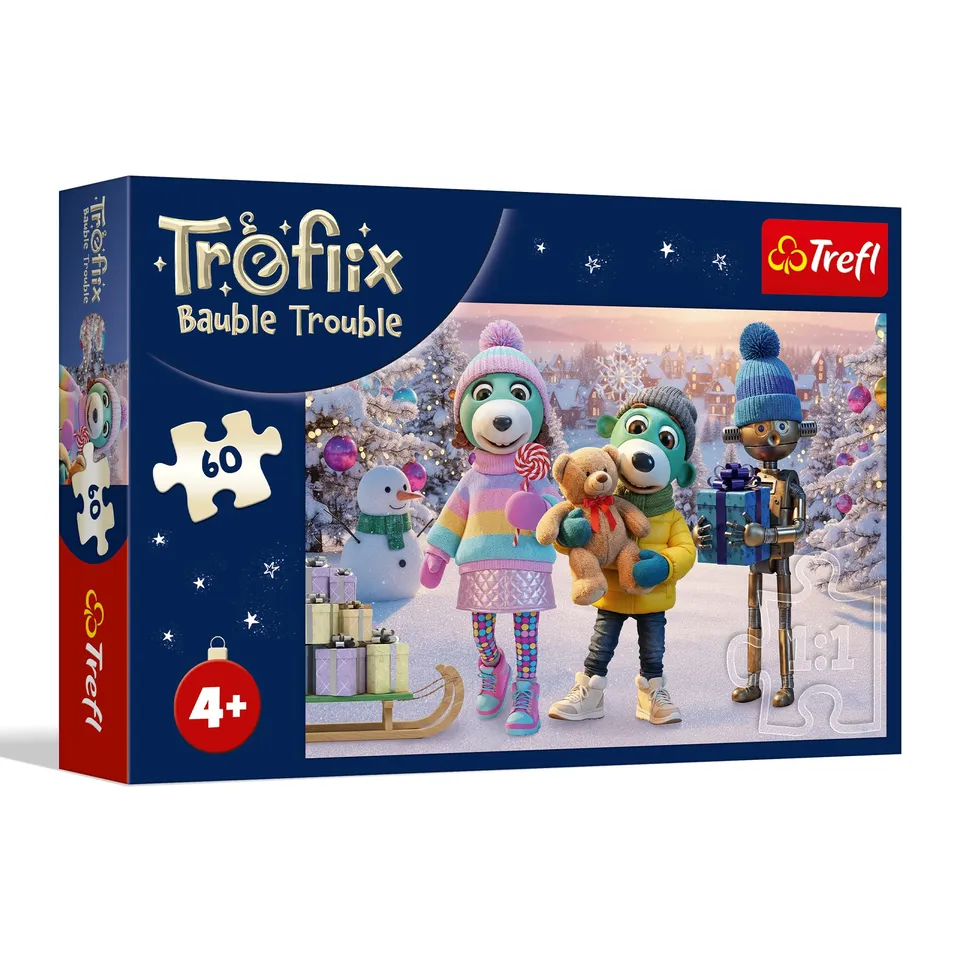 trefl-the-treflik-family-robobot-d-hiver-puzzle-60-pi-ces image 1