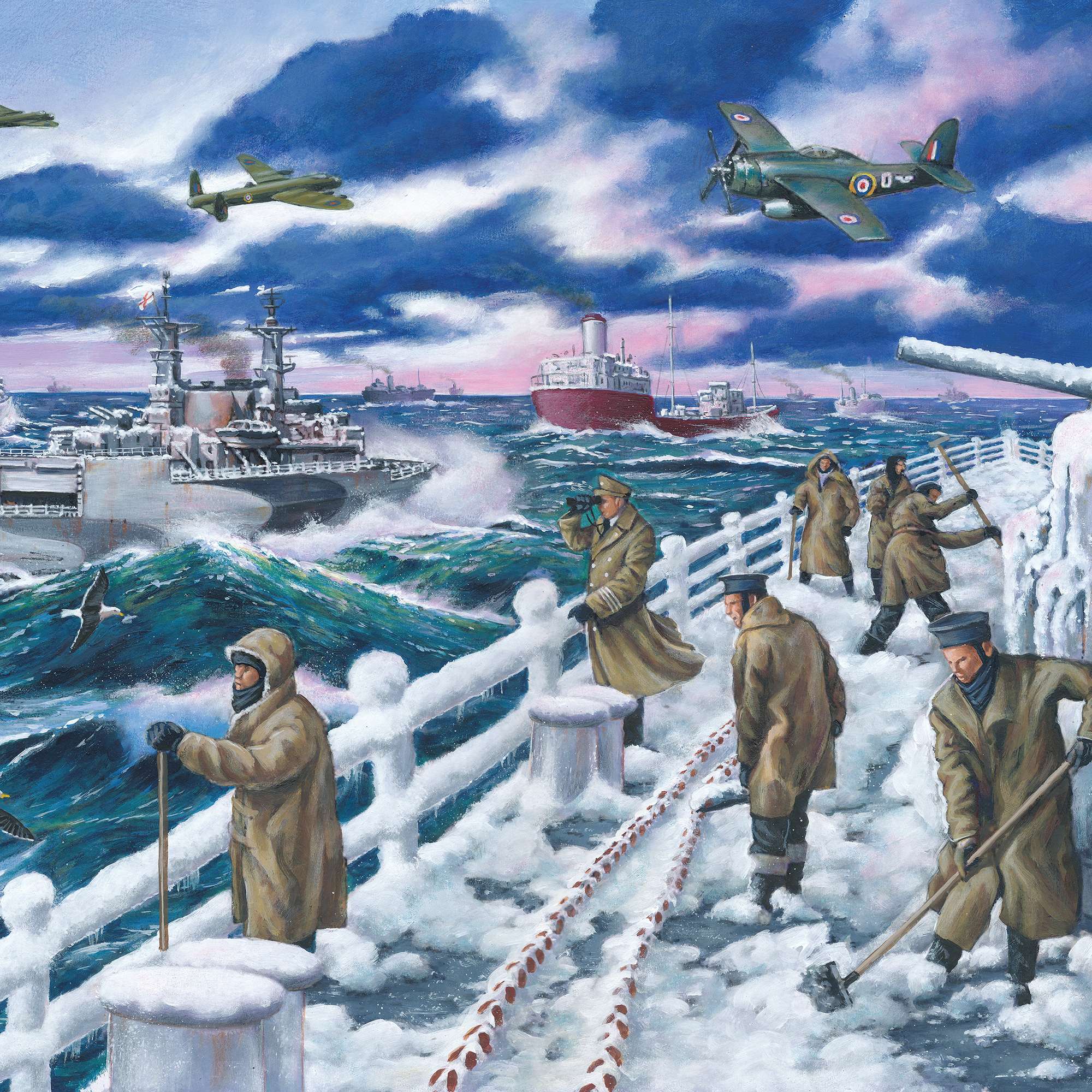 house-of-puzzles-arctic-convoy-puzzle-500-pi-ces-big-guerre image 3