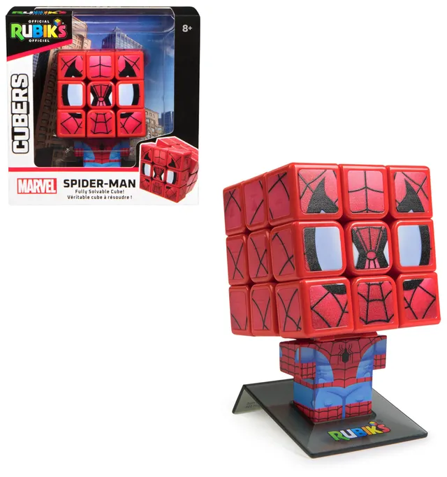 rubik-s-3x3-cube-cubers-spider-man-casse-t-te-marvel-8-ans image 1