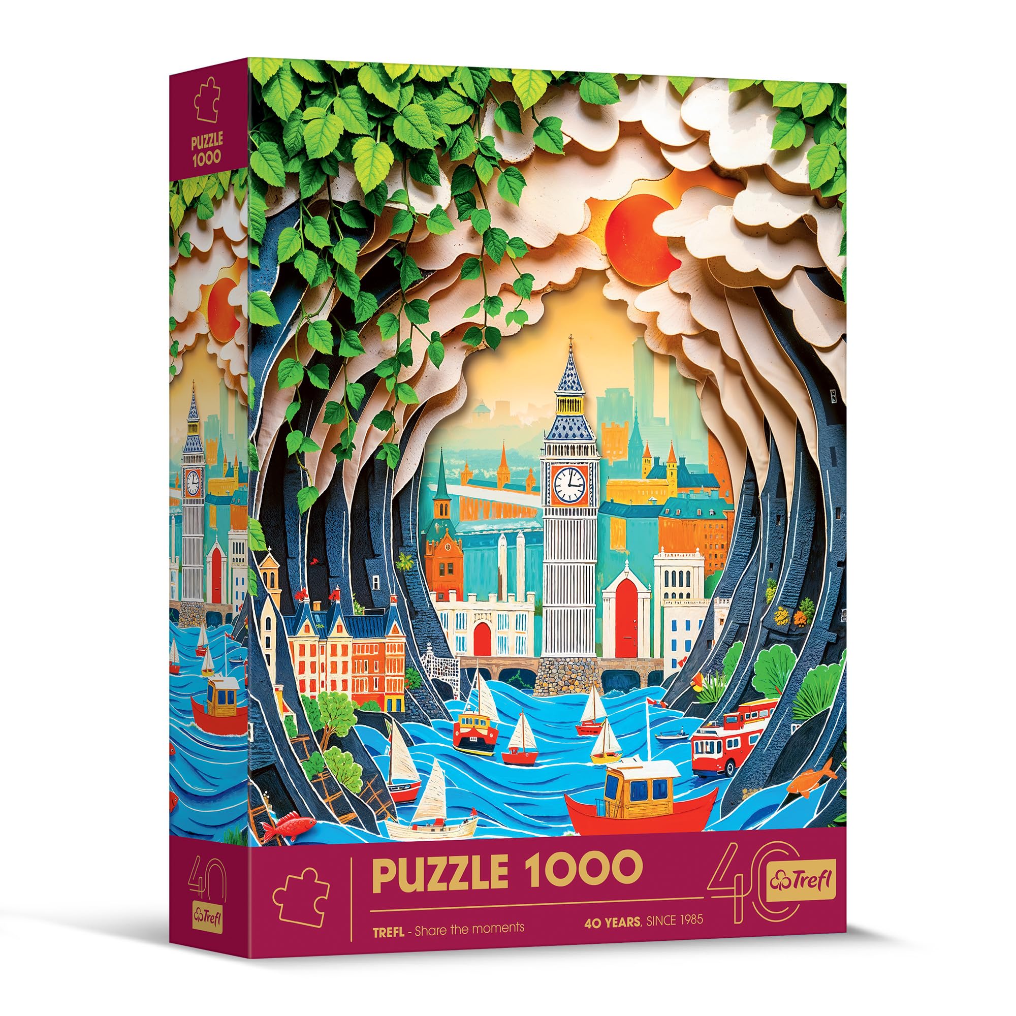 trefl-premium-plus-londres-puzzle-1000-pi-ces-effet-3d image 1