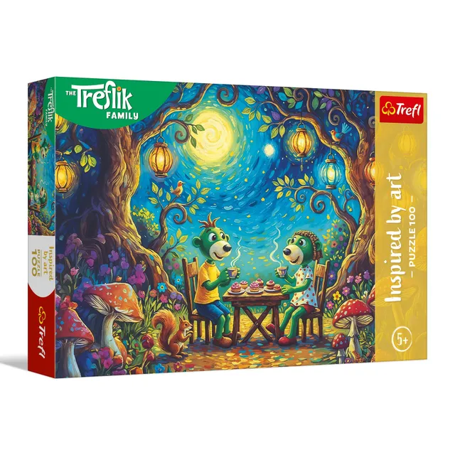 trefl-treflik-rencontre-au-caf-puzzle-100-pi-ces-5-ans image 1