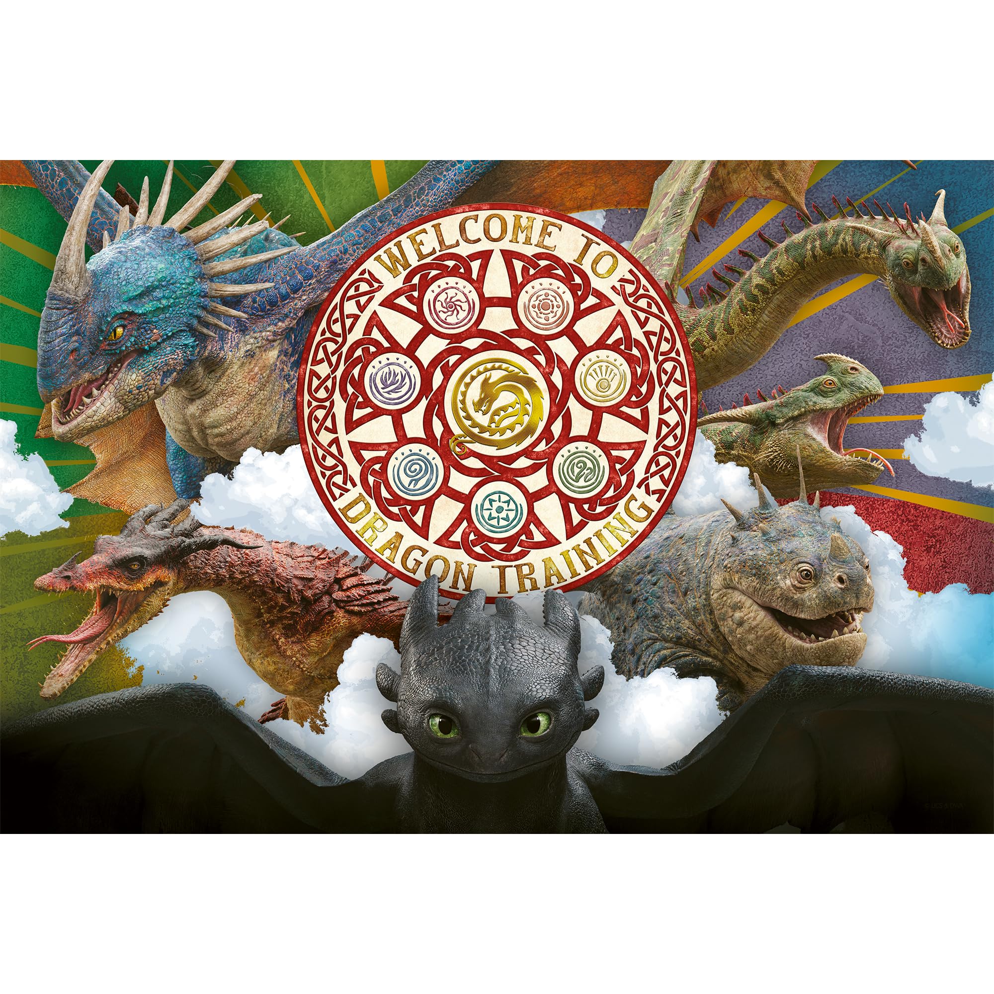 trefl-dragons-en-action-puzzle-enfant-100-pi-ces-5-ans image 2