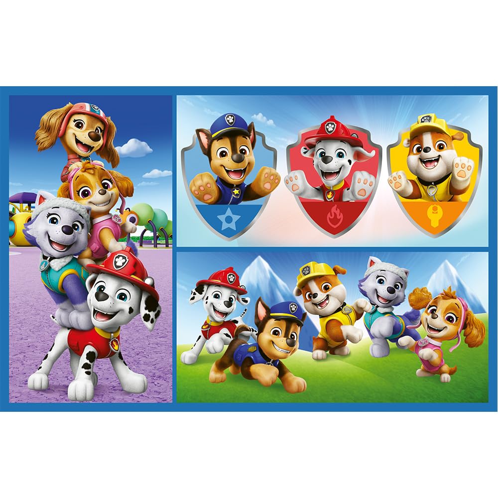 trefl-red-paw-patrol-puzzle-2x70-pi-ces-pat-patrouille-4-ans image 2